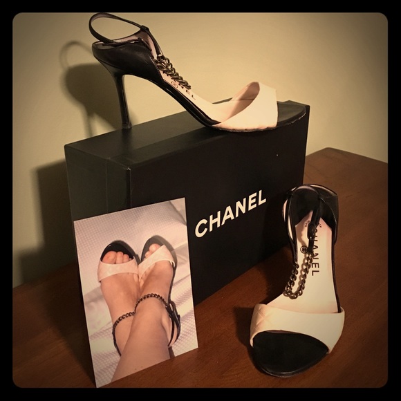 CHANEL Shoes - CHANEL Sandal Heels